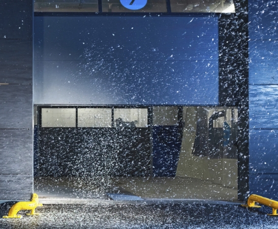 Панорамные ворота AluTherm в Георгиевске