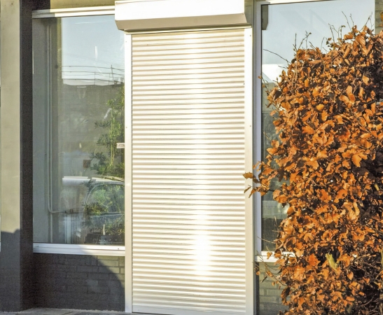 Рольставни на двери в Георгиевске