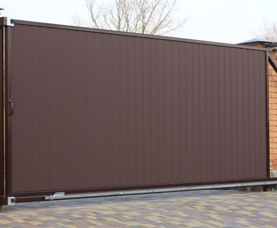 Откатные ворота в Георгиевске