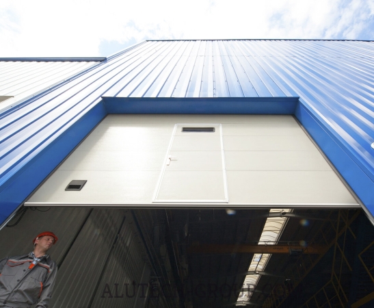 Промышленные ворота Алютех Protrend в Георгиевске