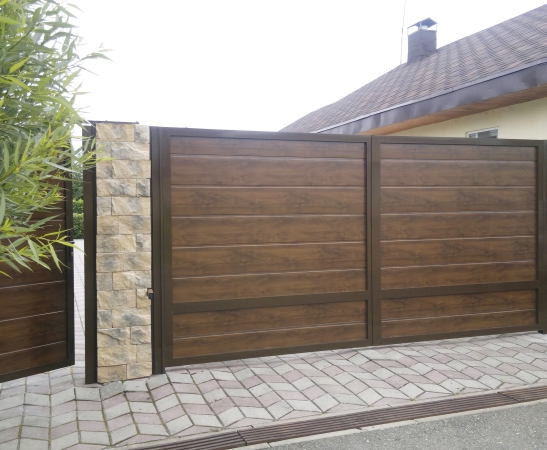 Распашные ворота в Георгиевске