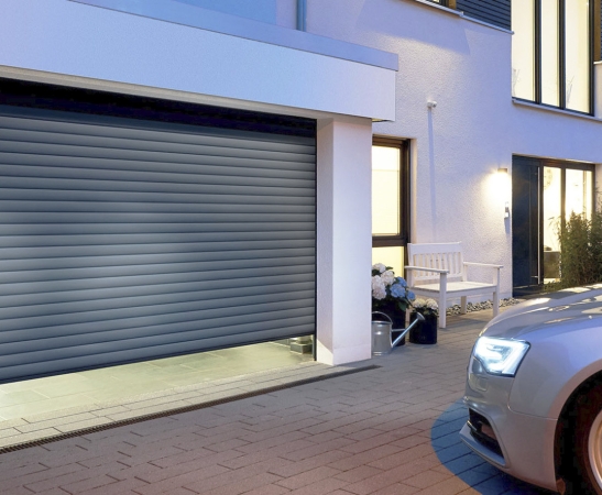 Ворота из роллетного профиля в Георгиевске