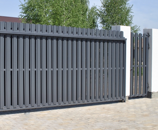 Ворота из штакетника в Георгиевске