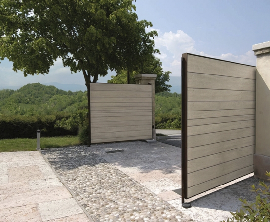 Въездные ворота в Георгиевске